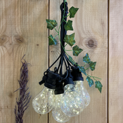 Kette 10 mikrolierte Glühbirnen 5m