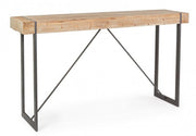 Bar Tabelle in Stahlobertisch IEGNO von Fir Garrett 200x50x H110 cm
