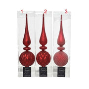 Earment 8x31cm rot mit Ihrer Wahl dekoriert