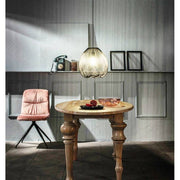 Moderner städtischer Kronleuchter Black Metal 35 cm