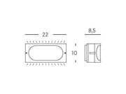 APPLIQUE E27 Tauchgrafite Linie