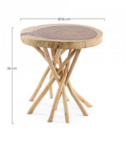 Holztisch cm. 56 x 56