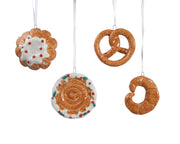 Figuren des glänzenden Dolomits mit 4 Achsen. L 7 x P 6 x H 1 Ø 8 cm