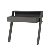 Anthrazit -Feiglingwand Desk mit 94 cm Schublade.