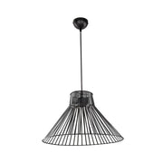 Panama Suspension Lampe MDL4135 Black Metalldraht