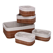 Bamboo '+ Bambusschublade 1-2 2 Teile CM 36x26H12
