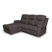 Sofa mit der linken Halbinsel Chicago Ranger 01 mit Liege 222x166x100
