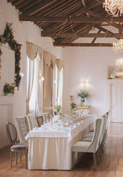 2x Woodrose Stuhl im klassischen Stil gepolstert Holz