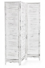 Parantro -Stuhl 3 Türen Weiß Holz Milch 120 x 180 cm